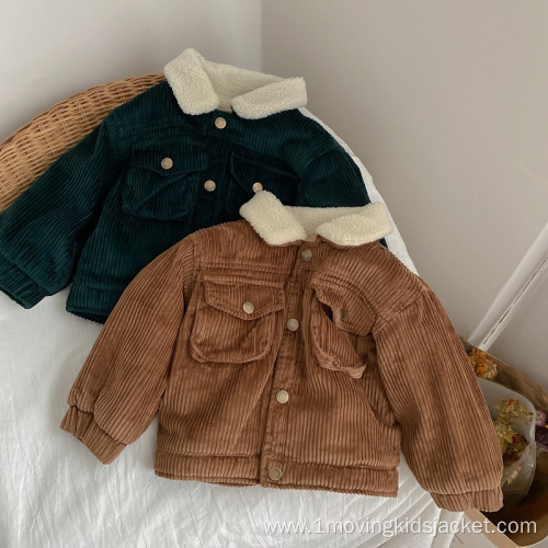 Children's Corduroy Fleece Jacket